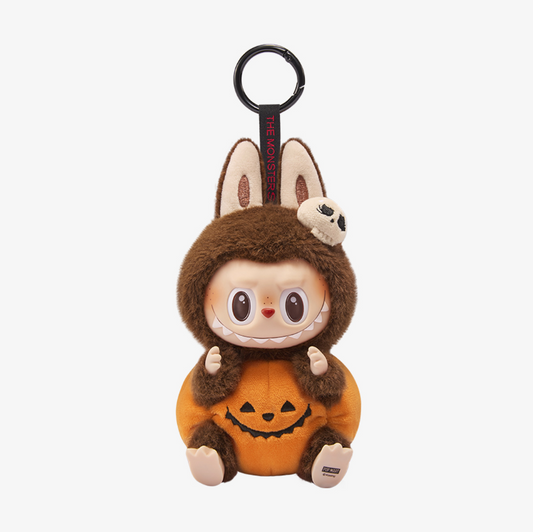 Happy Halloween Party Series-Sitting Pumpkin Vinyl Plush Pendant - Getlabubu